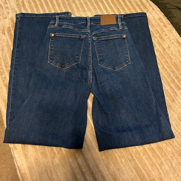 Judy Blue Dark Wash Wide Leg Denim Jeans - Picture 4 of 5